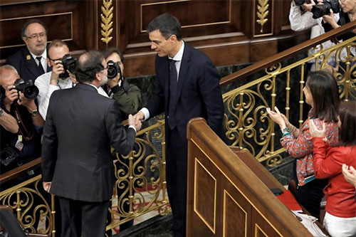 Pedro Sánchez, nuevo presidente del Gobierno español Pedro Sánchez, nuevo presidente del Gobierno español